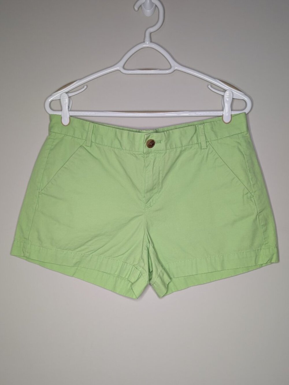 Gap Green 100% Cotton Khaki Sunkissed Shorts Size 6